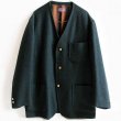 50s PENDLETONペンドルトン ノーカラー ウール テーラードジャケット