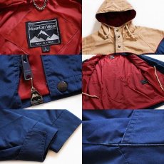 画像3: 80s Mountain Wear JCPenney ツートン ヨーク切り替え マウンテンパーカー 紺×ベージュ ボーイズ L (3)