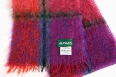 画像1: 英国製 PRANGES モヘヤ パイル マフラー (1)