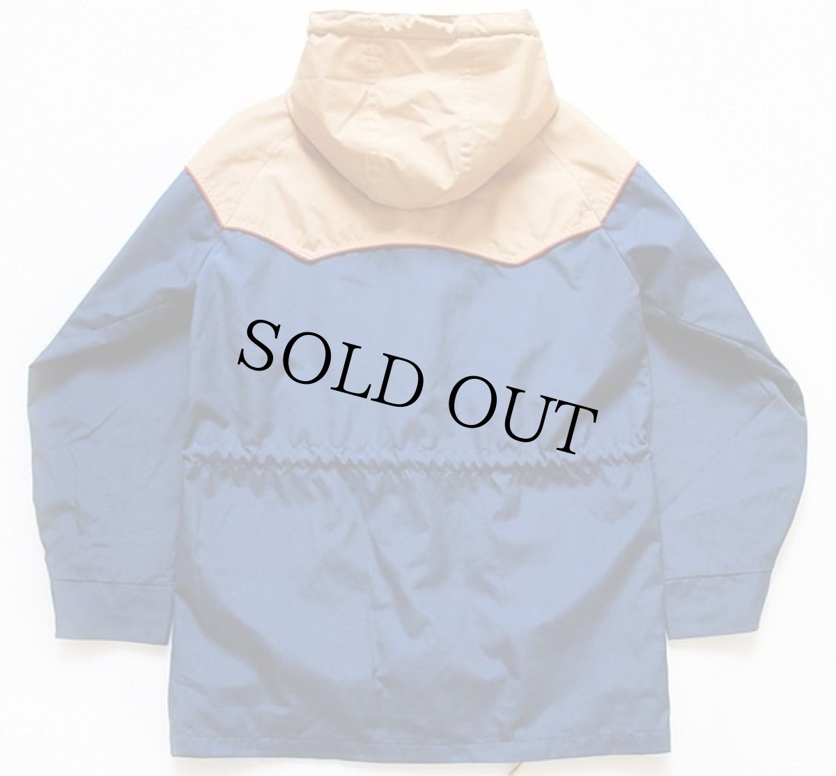 画像2: 80s Mountain Wear JCPenney ツートン ヨーク切り替え マウンテンパーカー 紺×ベージュ ボーイズ L (2)