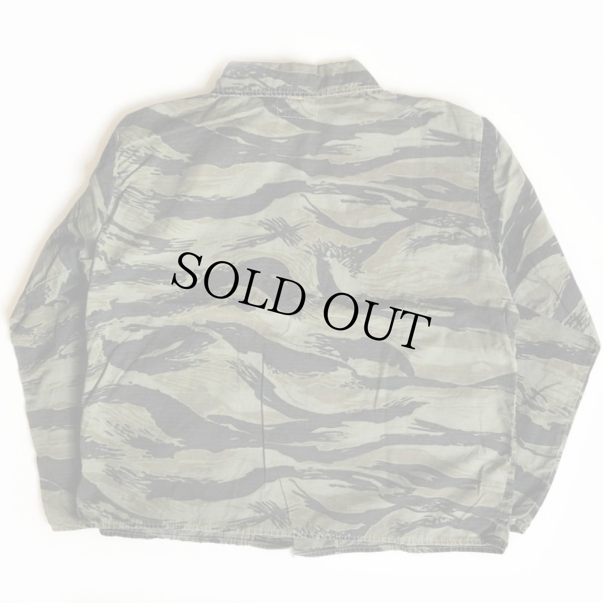 画像2: 70s TRAILBLAZER タイガーカモ コットン ハンティングジャケット (2)