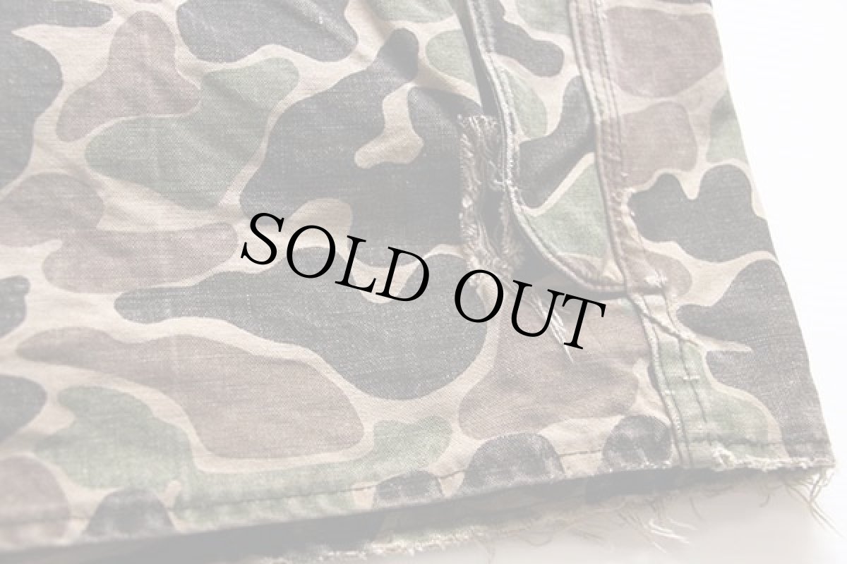 画像7: 80s BONE-DRY RED HEADレッドヘッド パッチ付き ダックハンターカモ ダック地 ハンティングジャケット ボロ 48 (7)