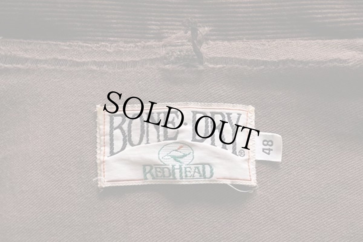 画像4: 80s BONE-DRY RED HEADレッドヘッド パッチ付き ダックハンターカモ ダック地 ハンティングジャケット ボロ 48 (4)