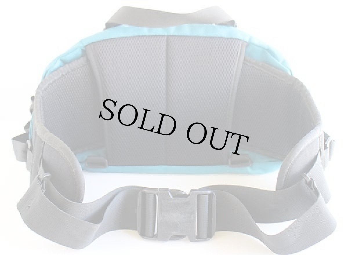 画像2: USA製 overlandオーバーランド コーデュラ ナイロン 2WAY ウエストバッグ 青緑 (2)