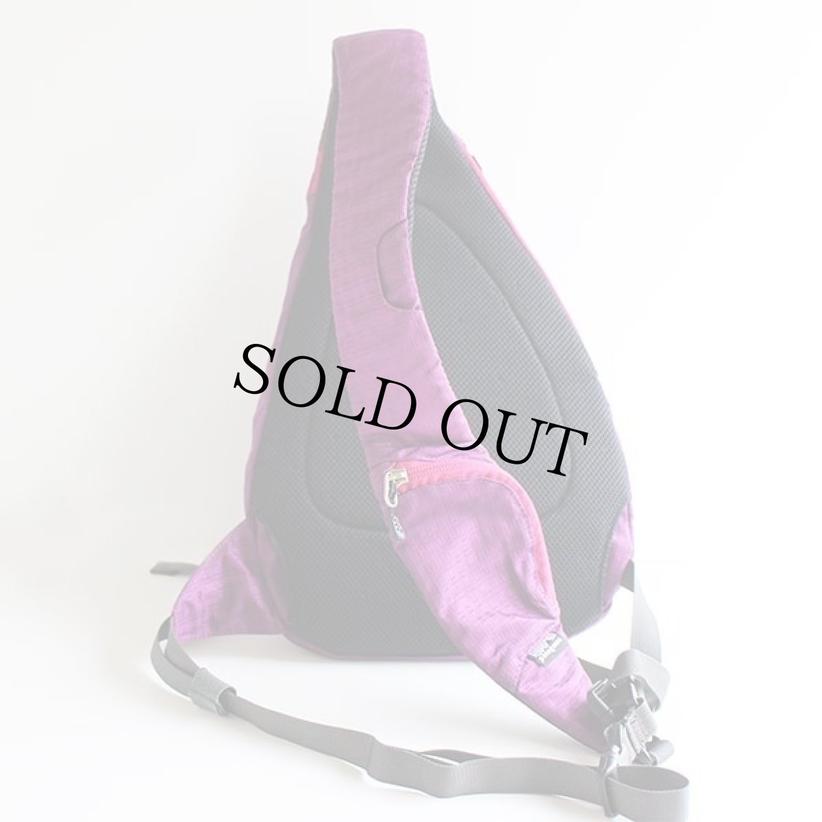 画像2: patagoniaパタゴニア アトム ナイロン ワンショルダーバッグ 紫×ピンク (2)