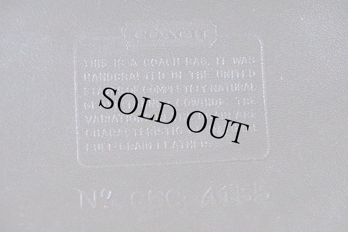 画像3: USA製 COACH オールド コーチ レザー トートバッグ 黒★4155 (3)