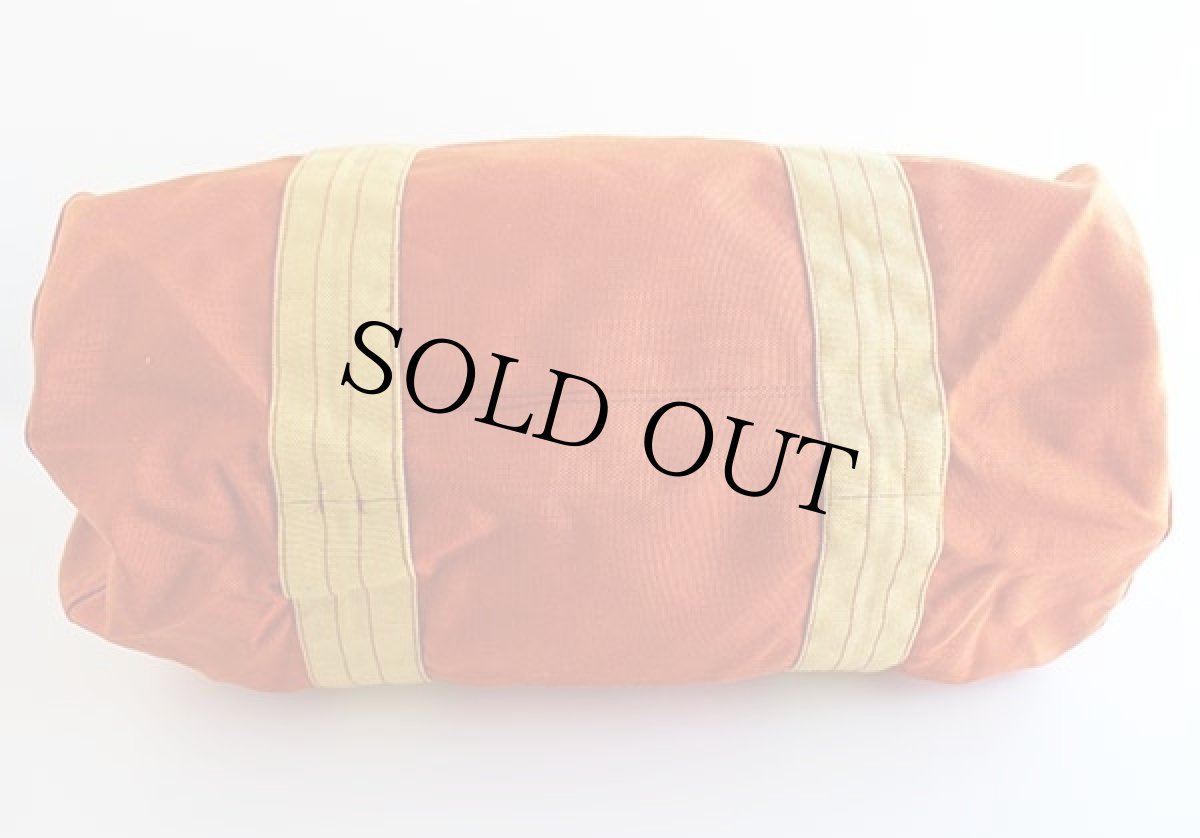 画像3: 80s frostline ナイロン ダッフルバッグ オレンジ (3)