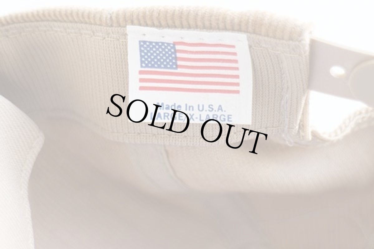 画像4: デッドストック★80s USA製 K パッチ付き コーデュロイキャップ 薄茶 (4)