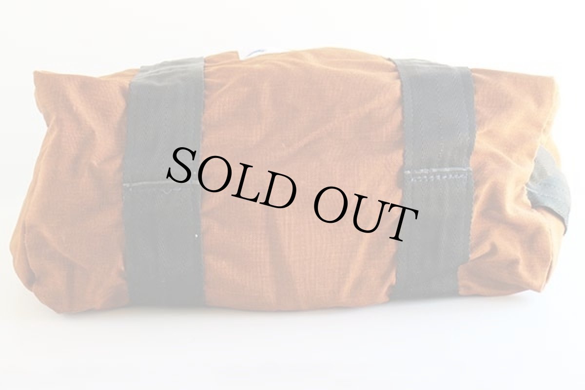 画像3: 80s Mountain Equipment ナイロン ダッフルバッグ 茶 (3)