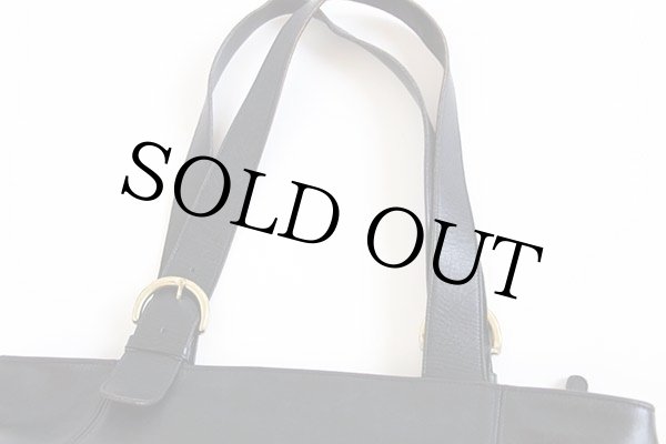 オールドコーチ トートバッグ 大容量 4155 レザー A4可 USA製 USA製 COACH オールド コーチ レザー トートバッグ 黒☆4155