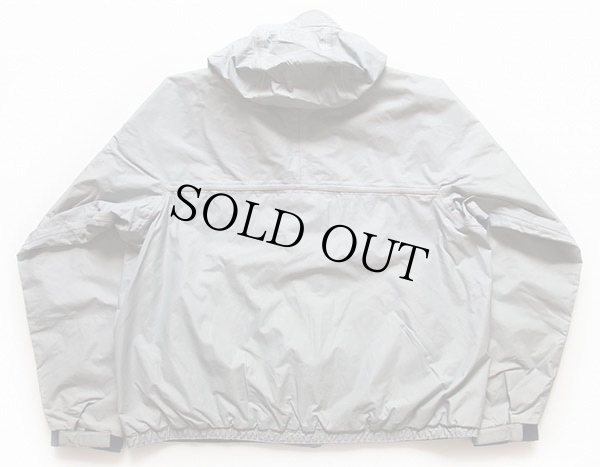 画像2: 90s patagoniaパタゴニア ナイロンパーカー グレー XL (2)