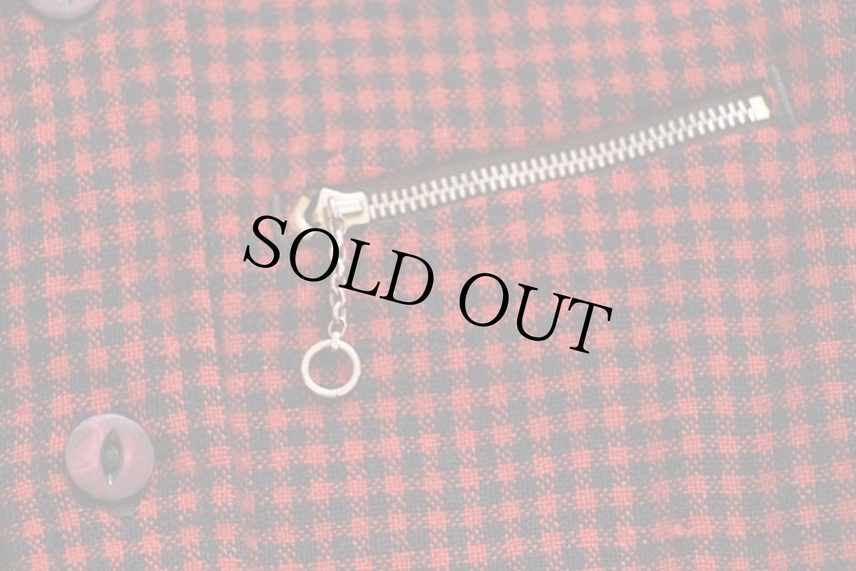 画像5: 40s Woolrichウールリッチ チェック ウールシャツ 赤×黒 13 (5)