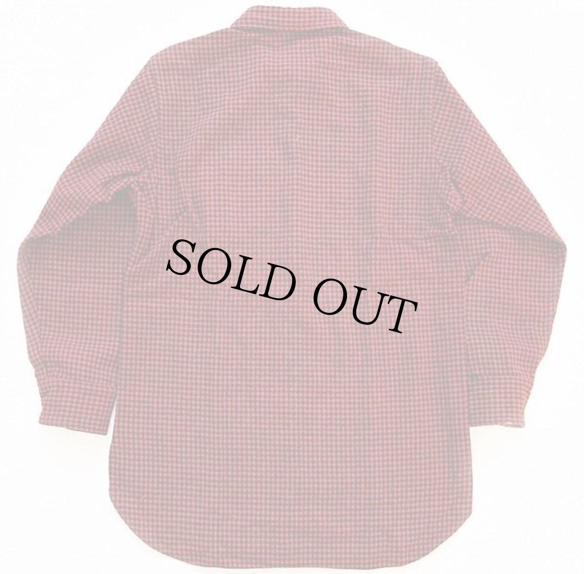 画像2: 40s Woolrichウールリッチ チェック ウールシャツ 赤×黒 13 (2)