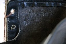 画像4: デッドストック★70s USA製 jung SHOE 編み上げワークブーツ 黒 8.5E (4)