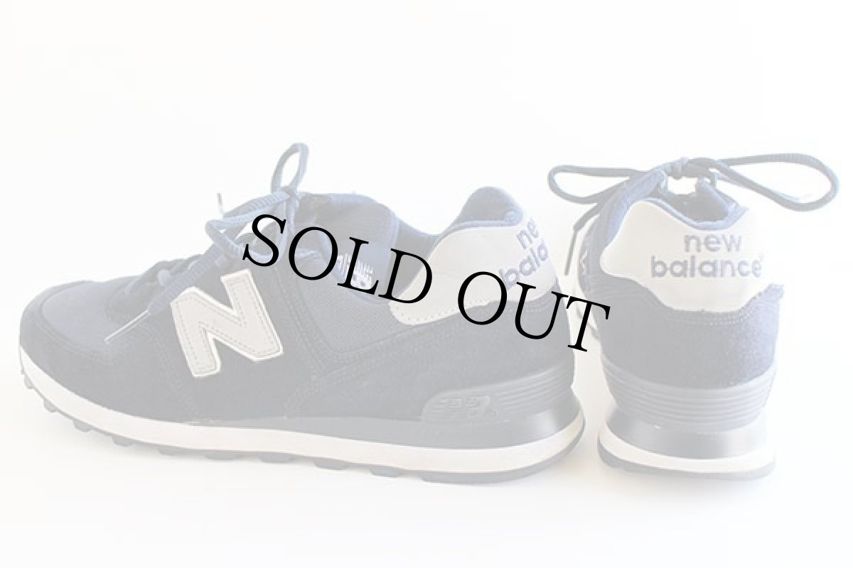 画像2: USA製 NEW BALANCEニューバランス 574 スニーカー 紺 11D (2)