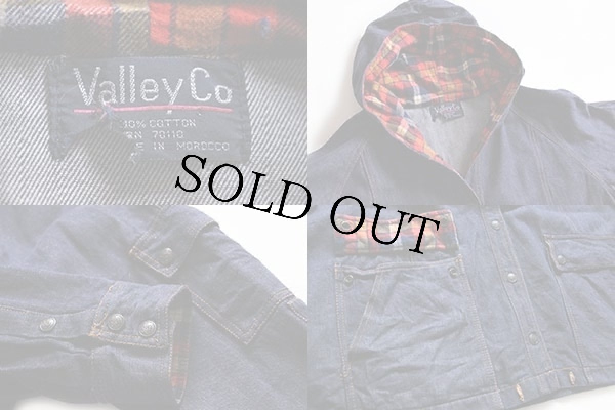 画像3: 80s Valley Co デニムパーカー (3)