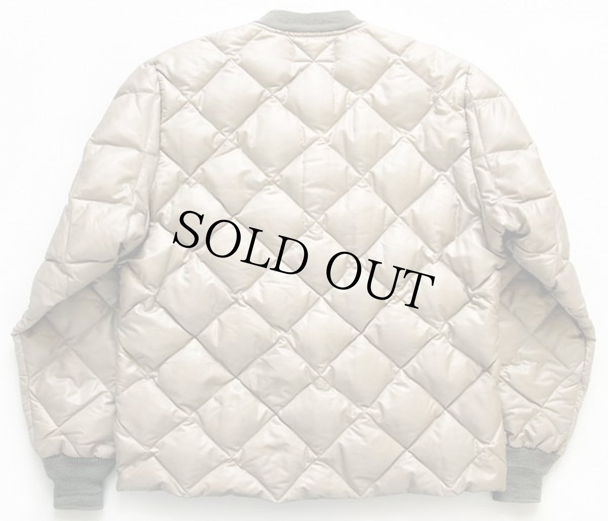 画像2: 60s EddieBauerエディーバウアー インナー ダウンジャケット シャンパンゴールド M (2)