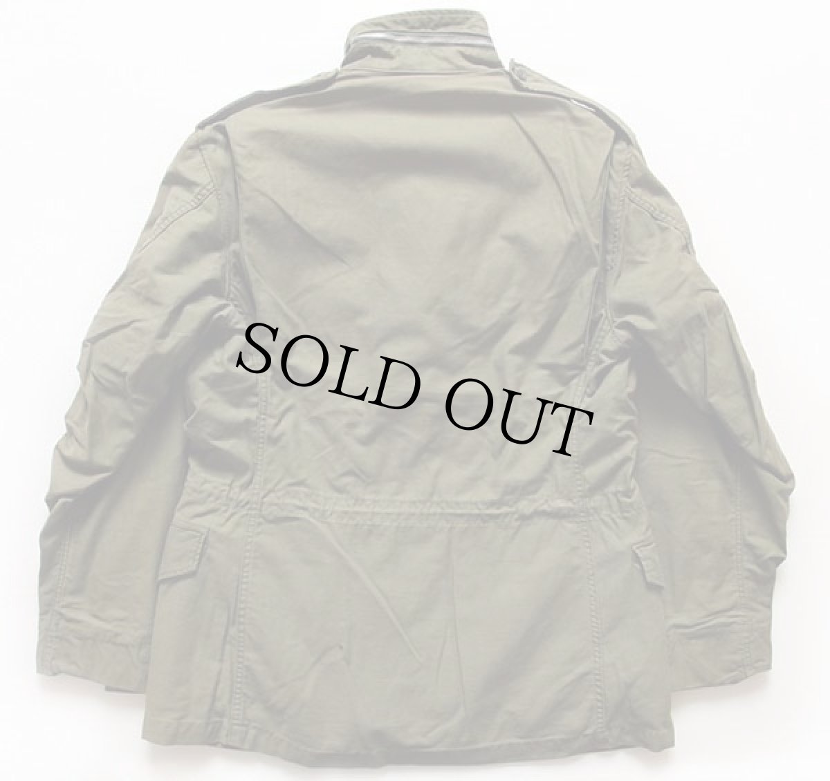 画像2: 60s 米軍 U.S.ARMY AIRBORNEパッチ付き M-65 フィールドジャケット 2nd オリーブグリーン S-R (2)