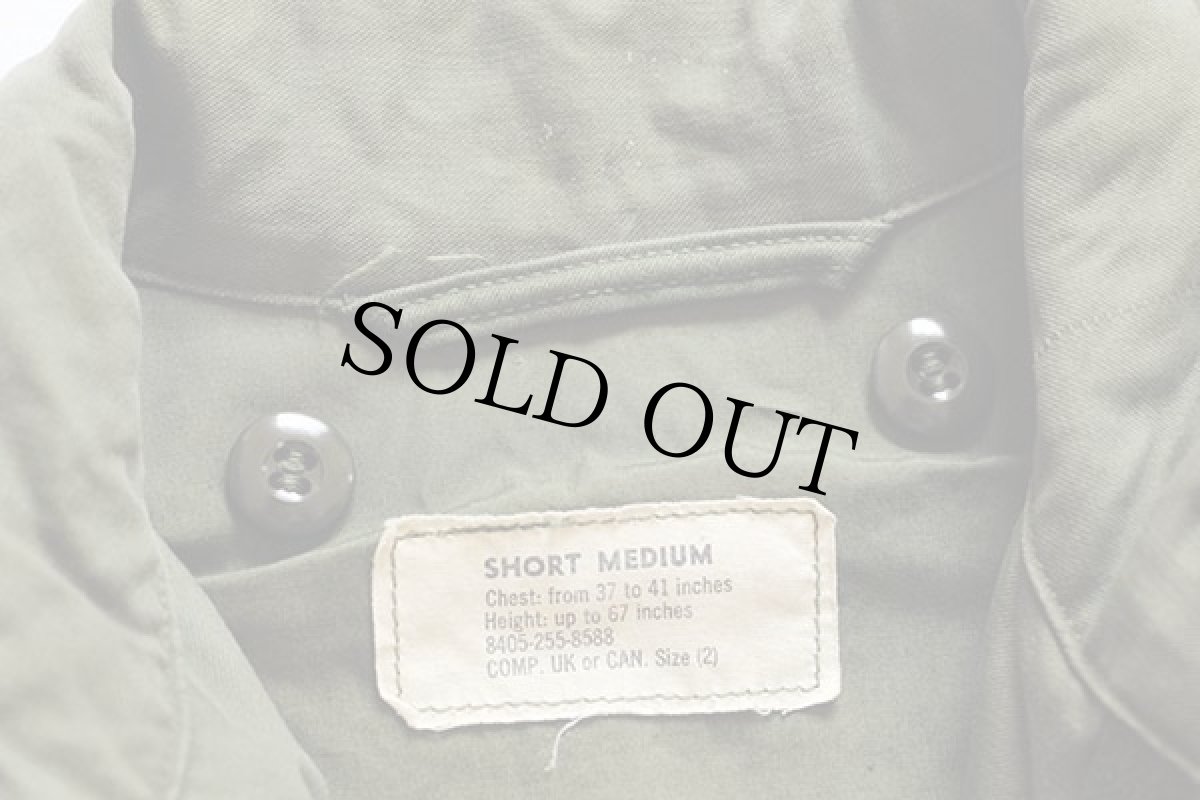 画像4: 50s 米軍 U.S.ARMY パッチ付き M-51 フィールドジャケット S-M (4)