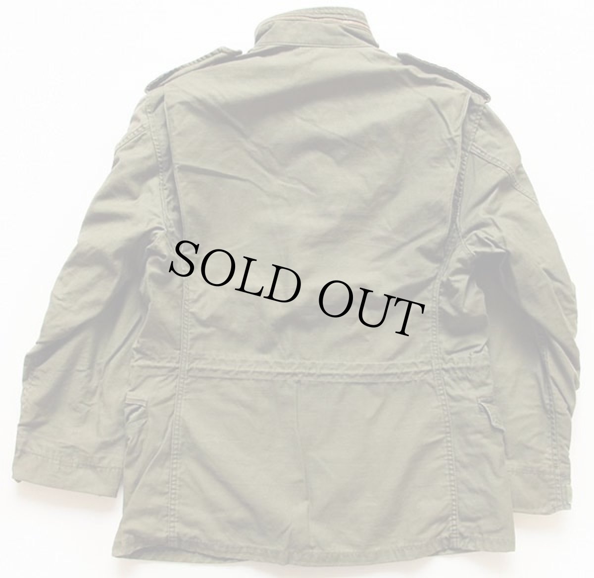 画像2: 80s 米軍 U.S.ARMY パッチ付き M-65 フィールドジャケット S-S★ALPHAアルファ (2)