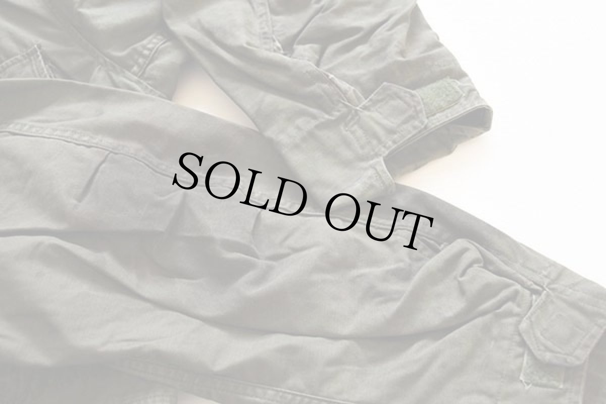 画像8: 60s 米軍 U.S.ARMY M-65 ステンシル フィールドジャケット 2nd オリーブグリーン M-R (8)