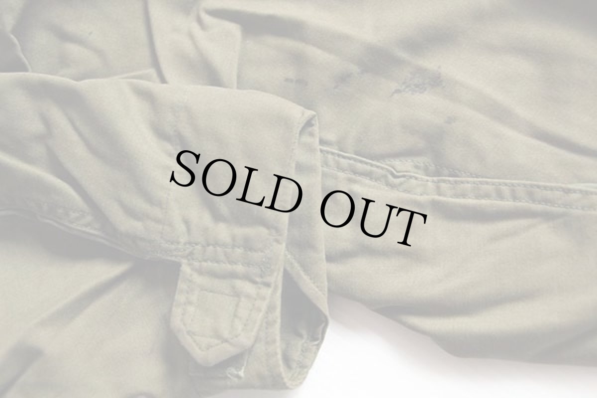 画像6: 60s 米軍 U.S.ARMY AIRBORNEパッチ付き M-65 フィールドジャケット 2nd オリーブグリーン S-R (6)