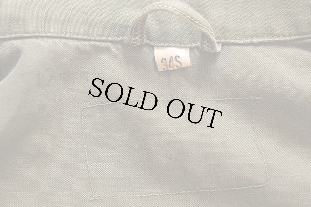 画像4: 40s 米軍 U.S.ARMY パッチ付き M-43 フィールドジャケット ボロ 34S (4)