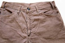 画像3: 70s Levi'sリーバイス 646 コーデュロイパンツ ベージュ w34 L33★ベルボトム (3)