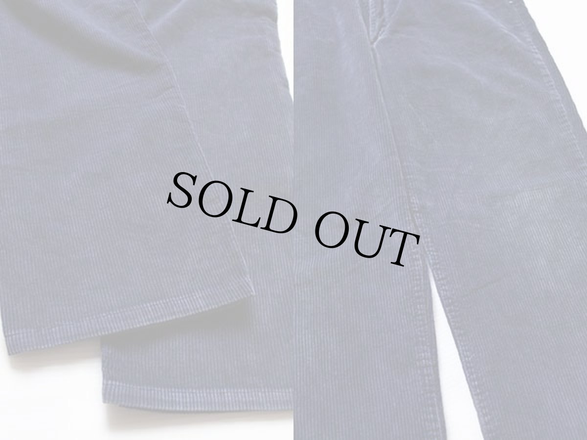 画像4: 90s Leeリー 太畝 コーデュロイパンツ 紺 w33 (4)