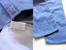 画像3: 80s Levi'sリーバイス 519 コーデュロイパンツ 水色 w31 L32 (3)