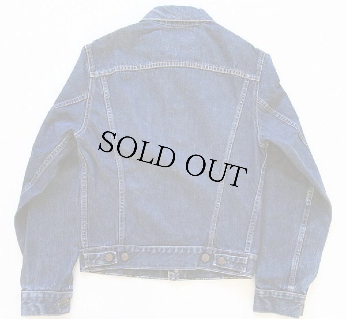 画像2: 60s USA製 LEVI'Sリーバイス 557 デニムジャケット★3rd サード (2)