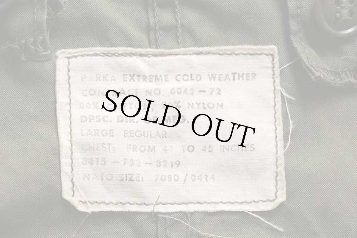 画像4: 60s 米軍 U.S.ARMY M-65 パーカー オリーブグリーン L-R★モッズコート (4)