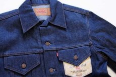 画像3: デッドストック★80s USA製 Levi'sリーバイス 71506 0217 デニムジャケット 4ポケット 38L (3)