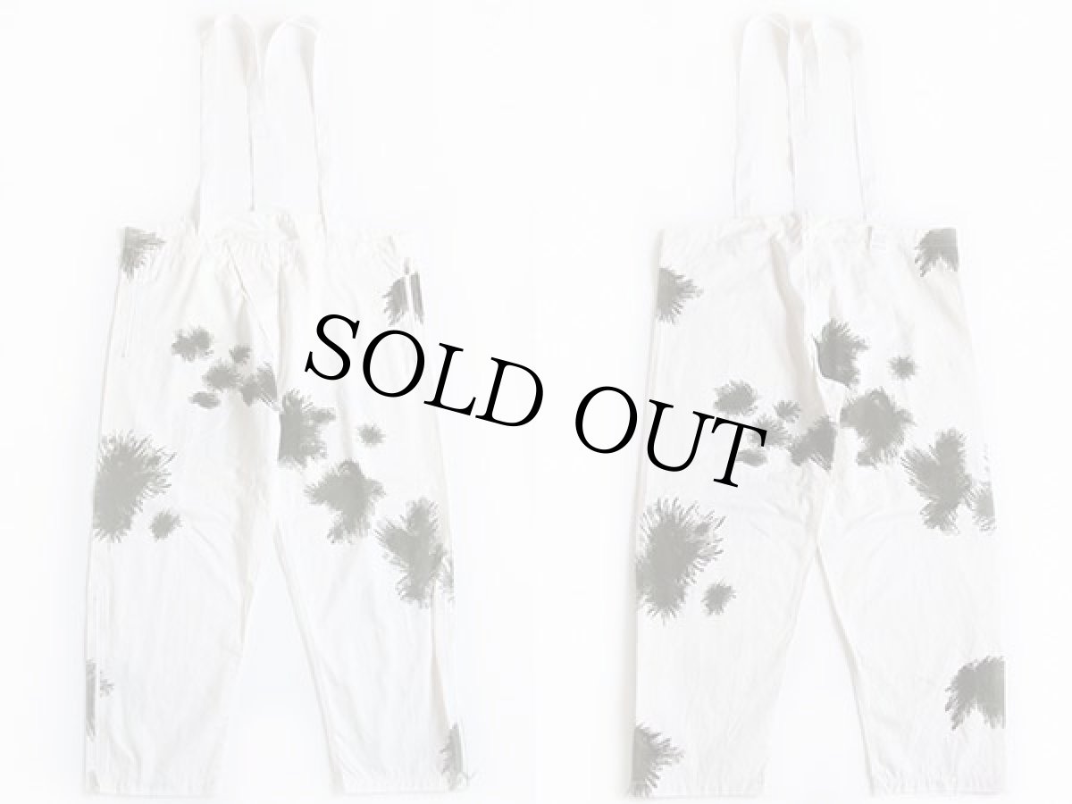 画像7: デッドストック★80s ドイツ軍 スノーカモ パーカー&オーバーパンツ セットアップ (7)