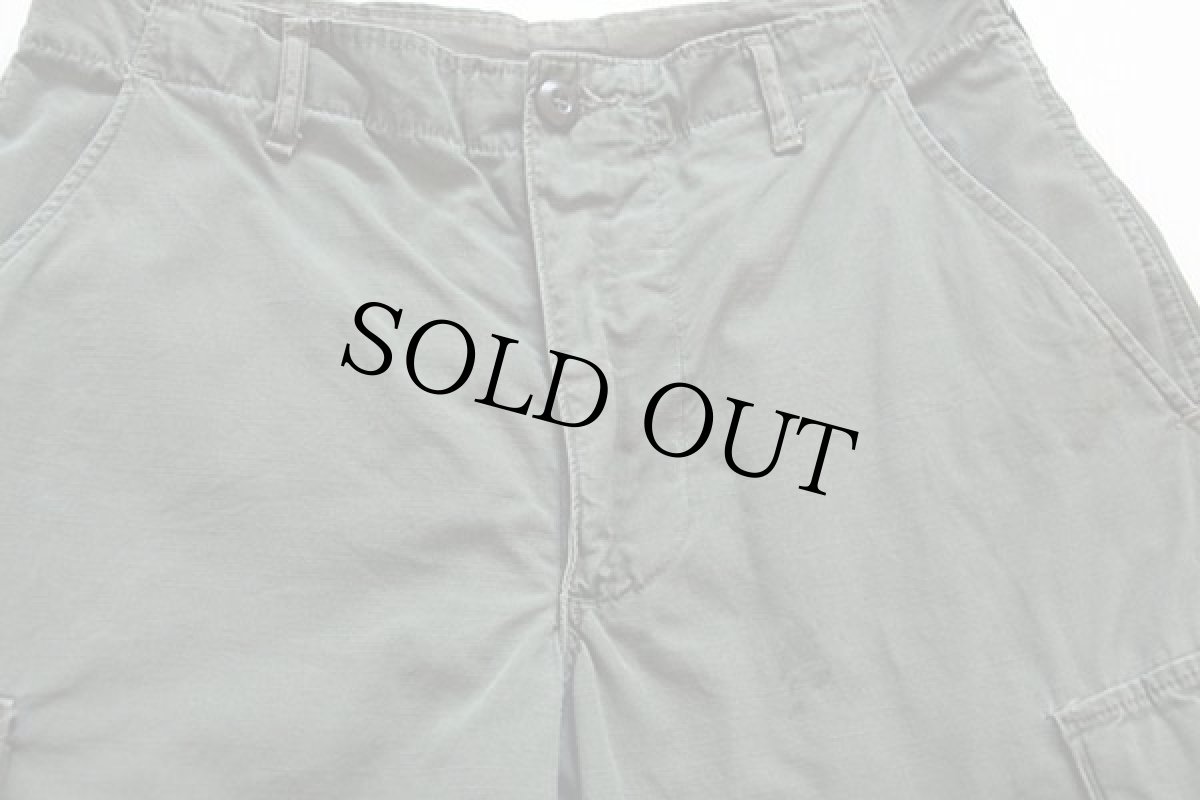 画像2: 60s 米軍 U.S.ARMY ジャングルファティーグパンツ R-S (2)