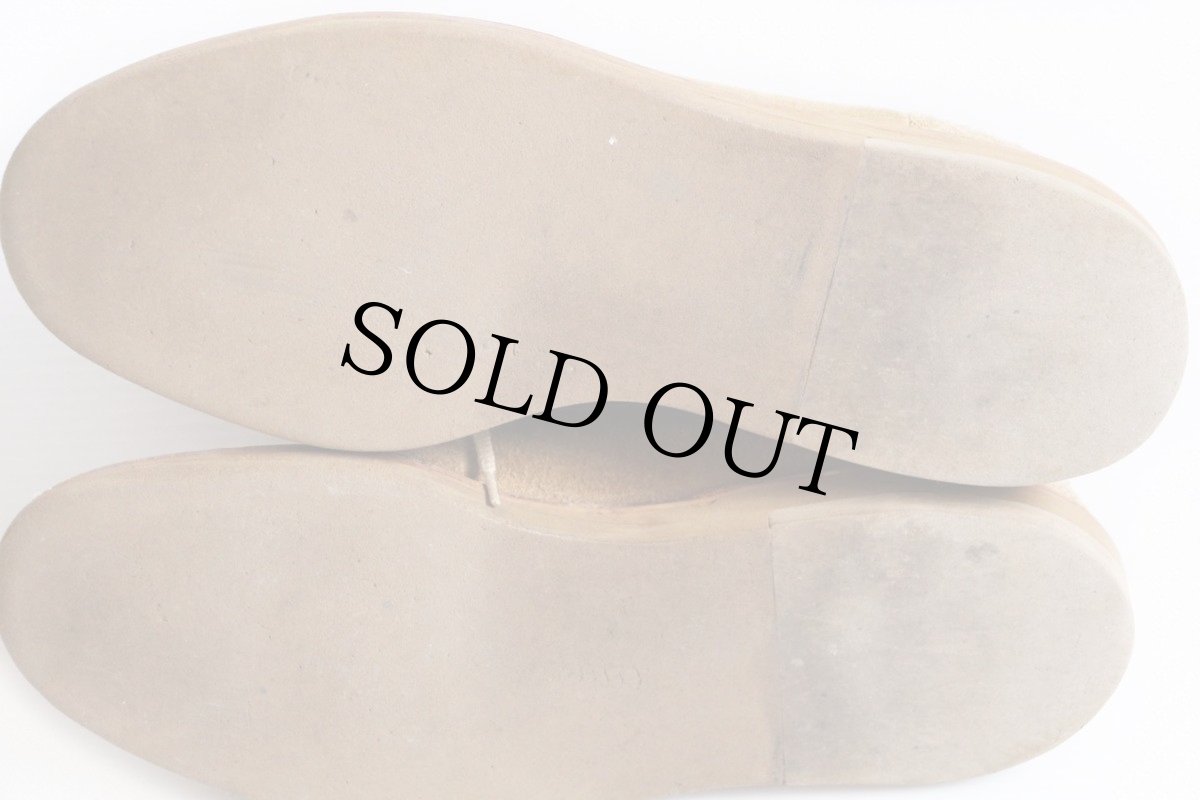 画像4: 50s UNKNOWN ダブルコバ スエード レザーシューズ サンドベージュ★革靴 (4)