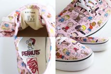 画像5: VANSバンズ×PEANUTS AUTHENTICオーセンティック スヌーピー 総柄 ピンク 8 (5)