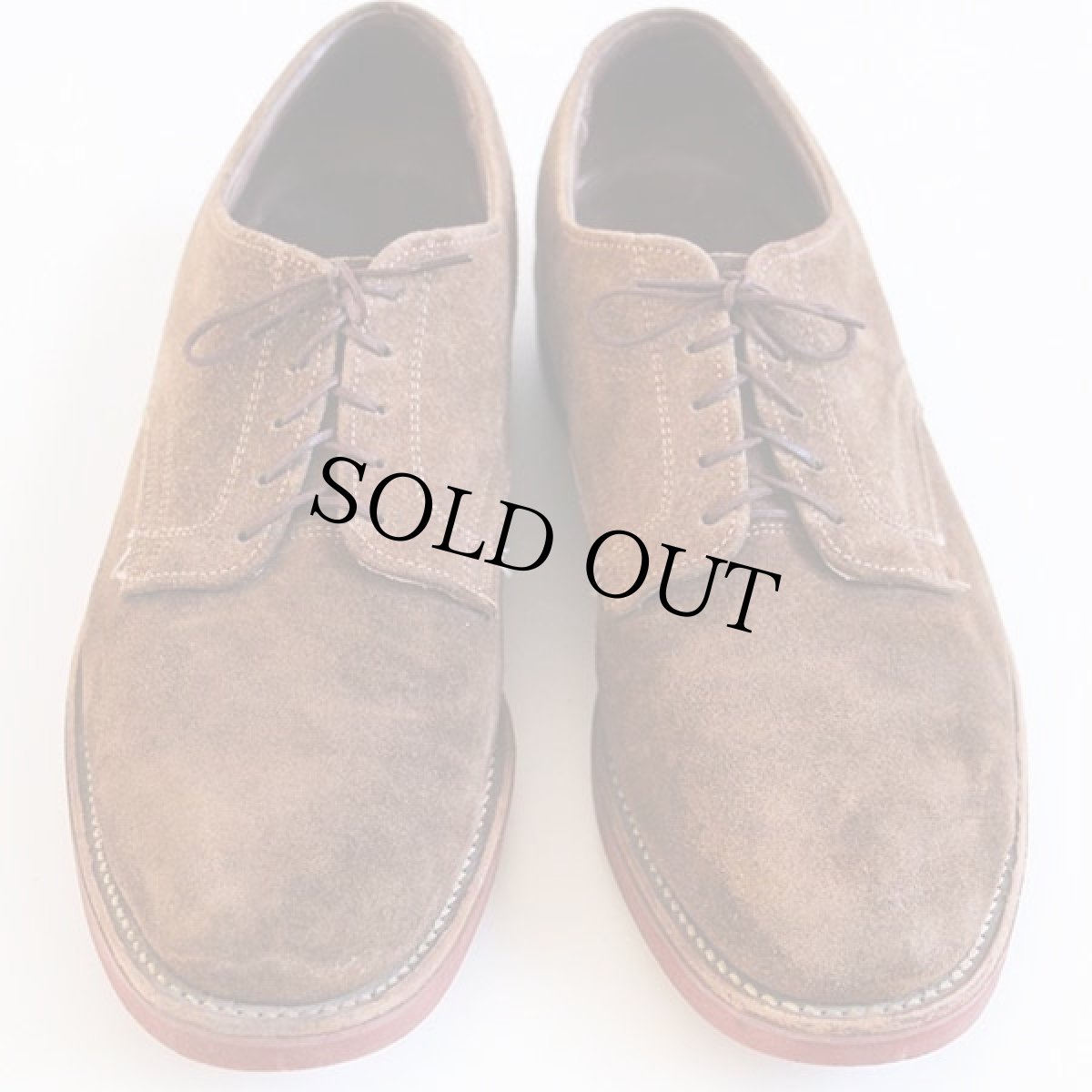 画像3: USA製 Hanover ダーティーバックス スエード レザーシューズ 茶 9D★革靴 (3)