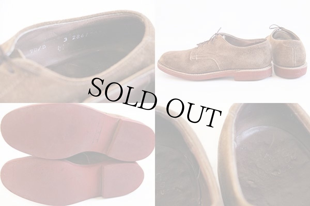 画像4: USA製 Hanover ダーティーバックス スエード レザーシューズ 茶 9D★革靴 (4)