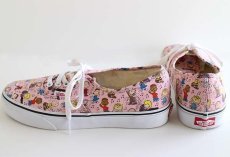 画像2: VANSバンズ×PEANUTS AUTHENTICオーセンティック スヌーピー 総柄 ピンク 8 (2)