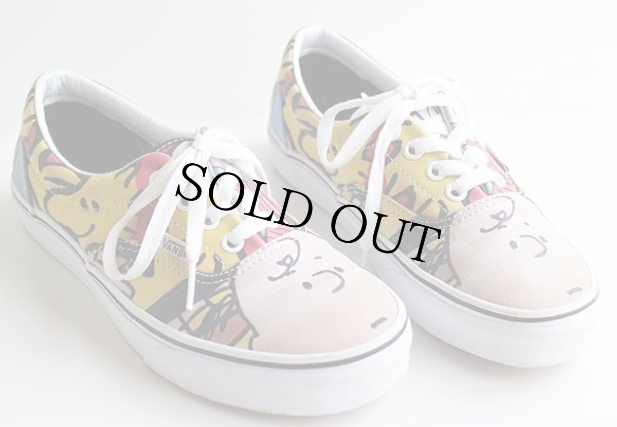 画像2: VANSバンズ×PEANUTS ERAエラ スヌーピー チャーリーブラウン 全面プリント 6.5★スニーカー (2)