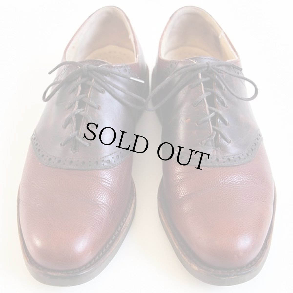 画像3: USA製 COLE-HAANコールハーン サドルシューズ 茶 8D★レザーシューズ 革靴 (3)