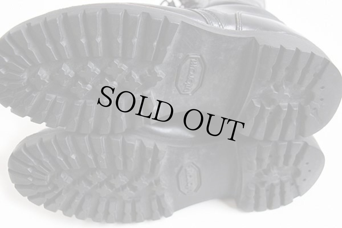 画像4: 80s 米軍 キャップトゥ 12ホール コンバットブーツ 黒 7.5 (4)