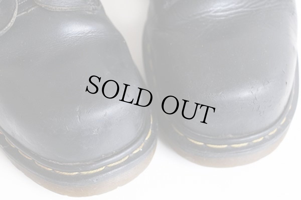 画像7: 英国製 DR.MARTENSドクターマーチン PT91 スチールトゥ 7ホール ワークブーツ 黒 (7)