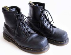 画像1: 英国製 DR.MARTENSドクターマーチン PT91 スチールトゥ 7ホール ワークブーツ 黒 (1)