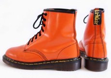 画像2: 英国製 DR.MARTENSドクターマーチン 8ホールブーツ オレンジ UK7 (2)