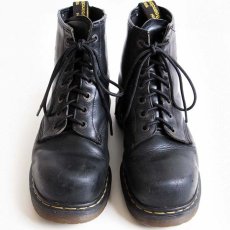 画像3: 英国製 DR.MARTENSドクターマーチン PT91 スチールトゥ 7ホール ワークブーツ 黒 (3)