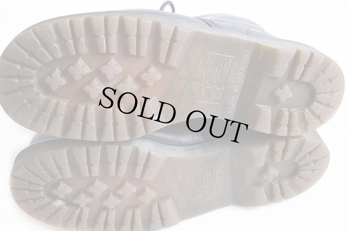 画像4: 英国製 DR.MARTENSドクターマーチン PT91 スチールトゥ 7ホール ワークブーツ 黒 (4)