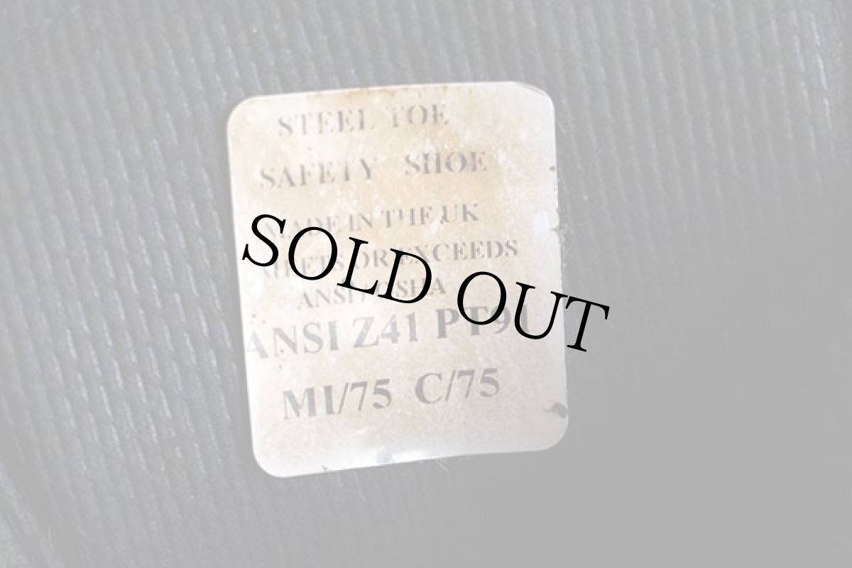 画像5: 英国製 DR.MARTENSドクターマーチン PT91 スチールトゥ 7ホール ワークブーツ 黒 (5)