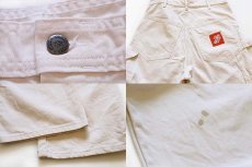 画像3: ACE DROP CLOTH THE HOME DEPOTホームデポ パッチ付き コットン ペインターパンツ 生成り w34 (3)